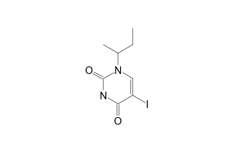 1-(2-BUTYL)-5-IODOPYRIMIDINE-2,4(1H,3H)-DIONE