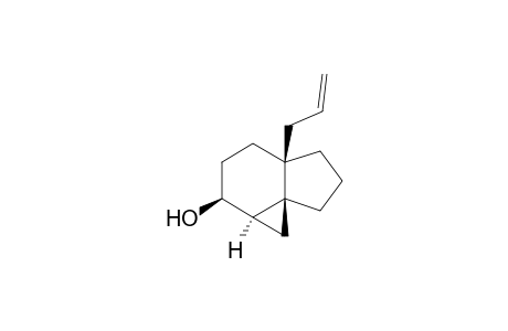 (1aR*,2S*,4aS*,7aS*)-4a-Allyl-octahydro-2H-cycloprop[d]inden-2-ol