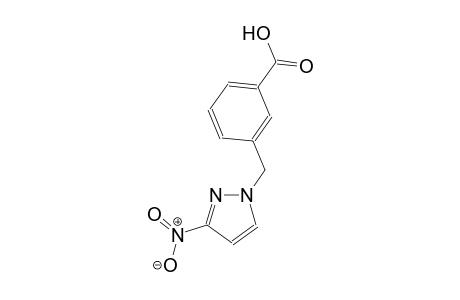 3-[(3-nitro-1H-pyrazol-1-yl)methyl]benzoic acid