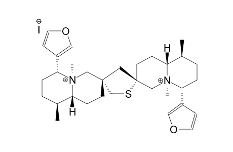 THIOBINUPHARIDINE, BIS(IODOMETHYLATE) (ISOMER 1)