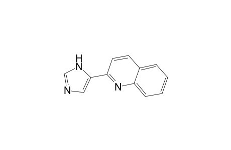 Quinoline, 2-(1H-imidazol-4-yl)-