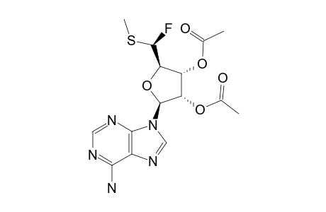 2',3'-DI-O-ACETYL-5'-R-FLUORO-5'-S-METHYL-5'-THIOADENOSINE