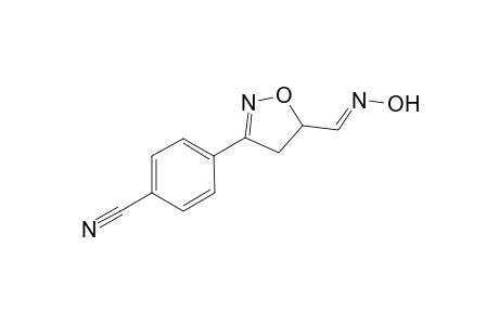 (Z,E)-4-(5-((hydroxyimino)methyl)-4,5-dihydroisoxazol-3-yl)benzonitrile