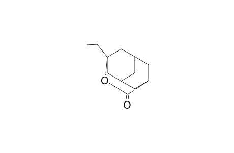 3-Ethyl-4-oxahomoadamantan-5-one