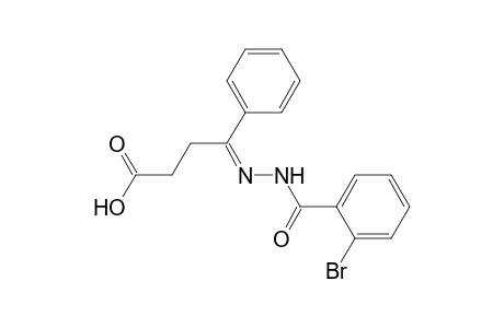 (4Z)-4-[(2-bromobenzoyl)hydrazinylidene]-4-phenylbutanoic acid