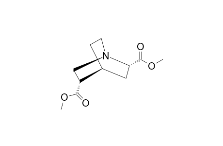 (1S,2R,4S,5R)-1-AZABICYCLO-[2.2.2]-OCTANE-2,5-DICARBOXYLIC-ACID-DIMETHYLESTER