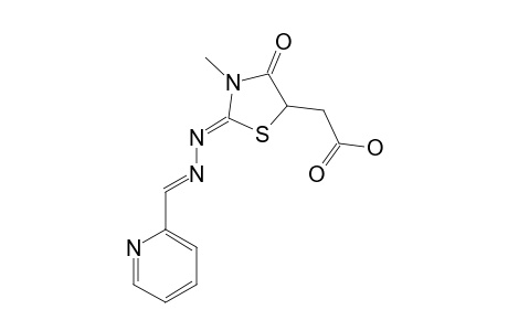 [2-(2-PYRIDYL-METHYLEN-HYDRAZONE)-3-METHYL-4-OXO-1,3-THIAZOLIDIN-5-YL]-ACETIC-ACID