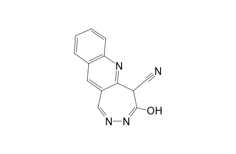 4-Hydroxy-5H-[1,2]diazepino[5,4-b]quinoline-5-carbonitrile