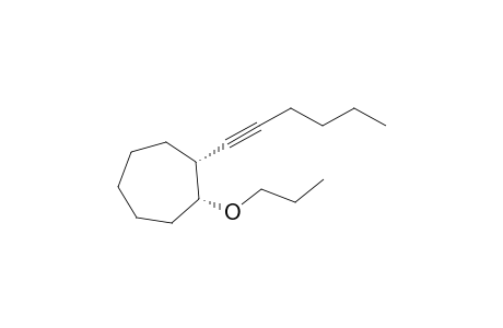 (1R,2R)-1-hex-1-ynyl-2-propoxy-cycloheptane