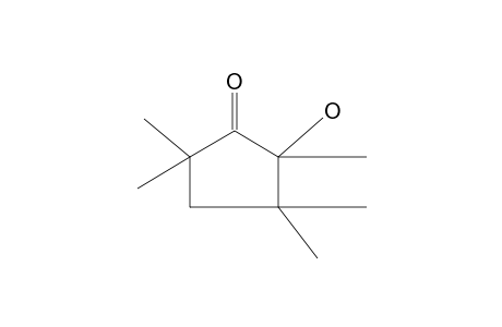 2-Hydroxy-2,3,3,5,5-pentamethyl-cyclopentanone