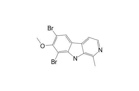 6,8-DIBROMOHARMINE