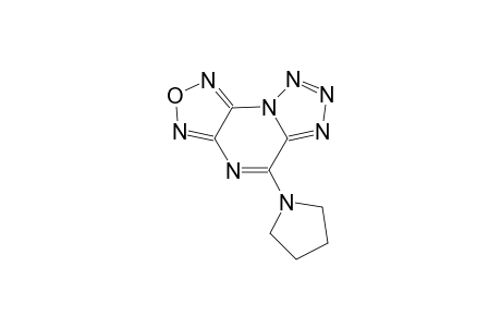 5-Pyrrolidin-1-yl-2-oxa-1,3,4,6,7,8,8a-heptaaza-as-indacene