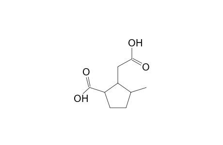 2-Carboxymethyl-3-methyl-cyclopentanecarboxylic acid