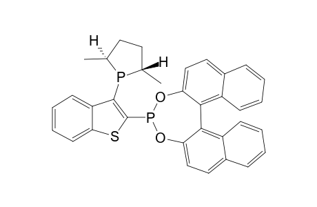 (S,S)-4-[3-[(2S,5S)-DIMETHYLPHOSPHOLAN-1-YL]-BENZO-[B]-THIOPHEN-2-YL]-3,5-DIOXA-4-PHOSPHACYCLOHEPTA-[2,1-A:3,4-A']-DINAPHTHALENE