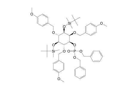 3,5-O-BIS-(TERT.-BUTYLDIMETHYLSILYL)-1-O-DIBENZYLPHOSPHATE-2,4,6-O-TRI-PARA-METHOXYBENZYL-D-MYO-INOSITOL