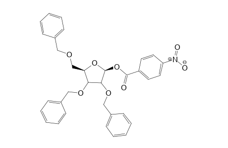 2,3,5-Tri-O-benzyl-D-arabinofuranose 1-(4-nitrobenzoate)