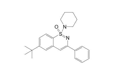 6-(tert-Butyl)-3-phenyl-1-(piperidin-1-yl)benzo[e][1,2]thiazine 1-oxide