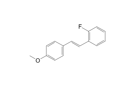 (E)-1-Fluoro-2-[2-(4-methoxyphenyl)ethenyl]benzene