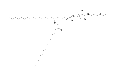 DPP-PA-OET;1,2-DIPALMITOYL-3-SN-PHOSPHATIDYL-PANTOTHENYL-ETHYLETHER