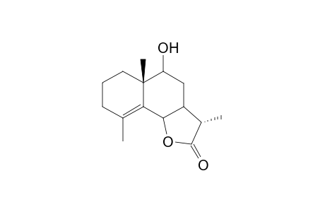 9.beta.-Hydroxy-6,7.alpha.H,11.beta.H-eudesm-4-en-6,12-olide