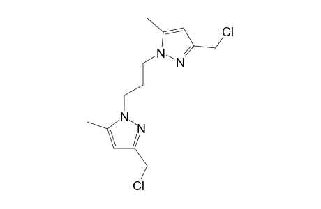 1,3-DI-(3'-CHLOROMETHYL-5'-METHYL-1'-PYRAZOLYL)-PROPANE