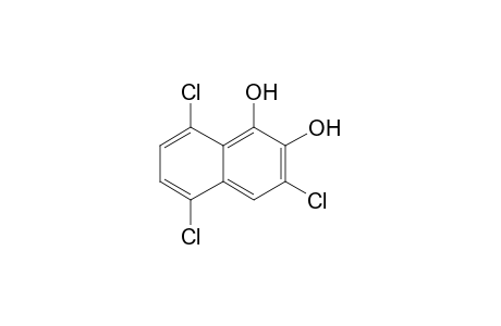 3,5,8-Trichloronaphthalene-1,2-diol