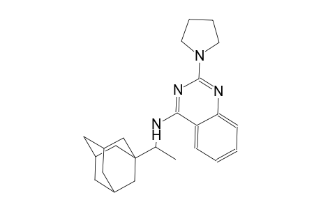 N-[1-(1-adamantyl)ethyl]-2-(1-pyrrolidinyl)-4-quinazolinamine