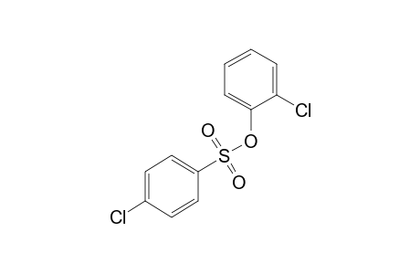 p-CHLOROBENZENESULFONIC ACID, o-CHLOROPHENYL ESTER