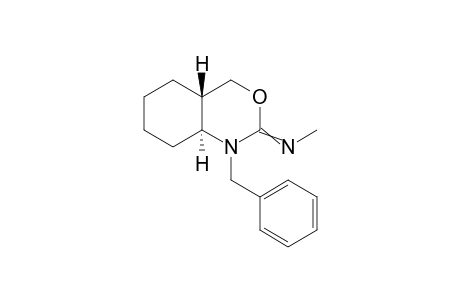 trans-1-benzyl-N-methyl-4a,5,6,7,8,8a-hexahydro-4H-benzo[d][1,3]oxazin-2-imine