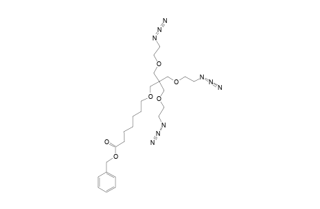 7-[3-(2-AZIDO-ETHOXY)-2,2-BIS-(2-AZIDO-ETHOXYMETHYL)-PROPOXY]-HEPTANOIC-ACID-BENZYLESTER