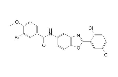 benzamide, 3-bromo-N-[2-(2,5-dichlorophenyl)-5-benzoxazolyl]-4-methoxy-