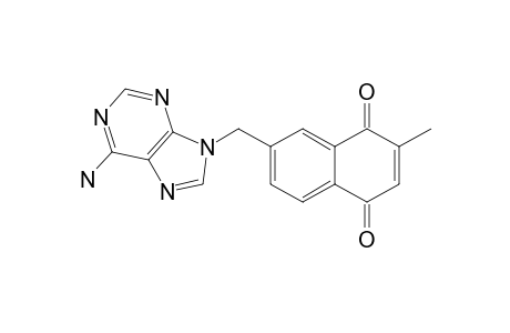 7-[(6-AMINO-9H-PURIN-9-YL)-METHYL]-2-METHYL-NAPHTHALENE-1,4-DIONE