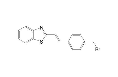 2-[(E)-2-[4-(bromomethyl)phenyl]vinyl]-1,3-benzothiazole