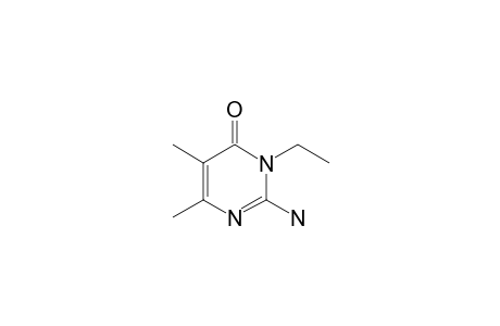 2-amino-3-ethyl-5,6-dimethylpyrimidin-4-one