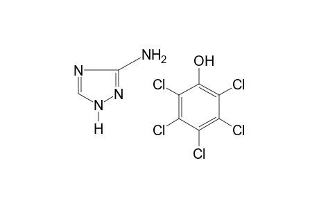 3-AMINO-s-TRIAZOLE, COMPOUND WITH PENTACHLOROPHENOL (1:1)