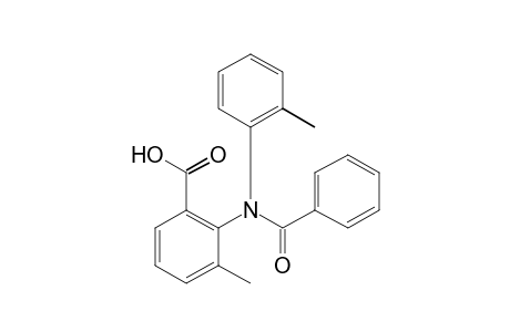 (N-BENZOYL-o-TOLUIDINO)-m-TOLUIC ACID