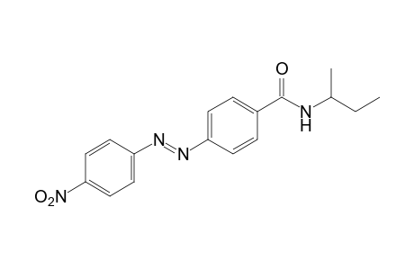 N-sec-BUTYL-p-[(p-NITROPHENYL)AZO]BENZAMIDE