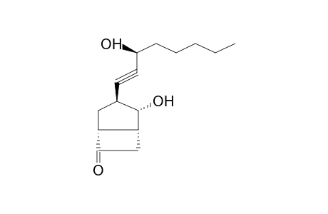 2-ENDO-HYDROXY-3-EXO(3'BETA-HYDROXY-1'-OCTYNYL)BICYCLO[3.2.0]HEPTAN-6-ONE