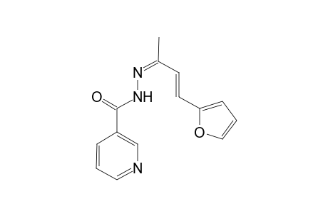 N'-[(Z,2E)-3-(2-Furyl)-1-methyl-2-propenylidene]nicotinohydrazide