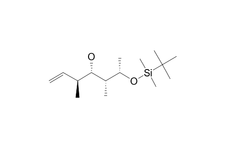 (3R,4R,5R,6S)-3,5-DIMETHYL-6-(TERT.-BUTYLDIMETHYLSILYL)-1-HEPTENE-4,6-DIOL