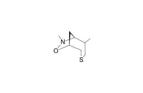 5,7-DIMETHYL-8-OXA-3-THIA-7-AZABICYCLO-[4.2.1]-NONANE