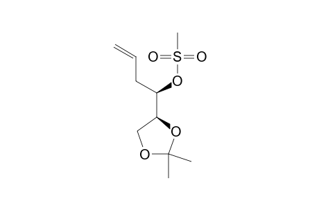 (2R,3S)-1,2-O-Isopropylidene-3-O-methanesulfonyl-5-hexen-1,2,3-triol