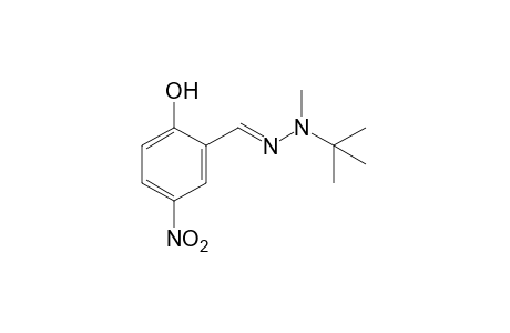 5-nitrosalicylaldehyde, tert-butylmethylhydrazone