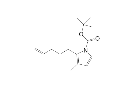 tert-Butyl 3-methyl-2-(pent-4-en-1-yl)-1H-pyrrole-1-carboxylate