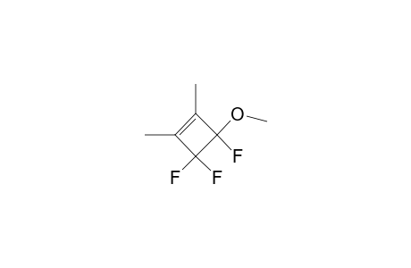 3-METHOXY-1,2-DIMETHYL-3,4,4-TRIFLUOROCYCLOBUTENE