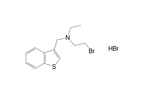 N-(2-bromoethyl)-N-ethyl-benzo[b]thiophene-3-methylamine, hydrobromide