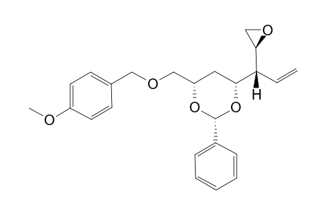 (2S,4S,6R)-4-[[(4-METHOXYBENZYL)-OXY]-METHYL]-6-[(1S*)-1-[(S)-OXIRANYL]-PROP-2-ENYL]-2-PHENYL-1,3-DIOXANE