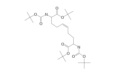 DI-TERT.-BUTYL-CIS-2,9-BIS-(TERT.-BUTOXYCARBONYLAMINO)-DEC-5-ENE-DIOATE