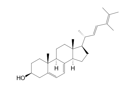 Ergosta-5,7,22,24-tetraen-3.beta.-ol