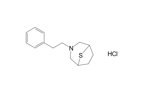 3-phenethyl-8-thia-3-azabicyclo[3.2.1]octane, hydrochloride